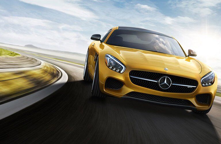 2016 Mercedes-AMG GT S Front Exterior Yellow