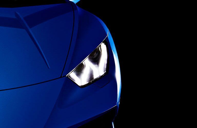 2017 Lamborghini Huracan 580-2 Spyder Blue Exterior Headlight