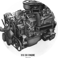Classic Plymouth Engine