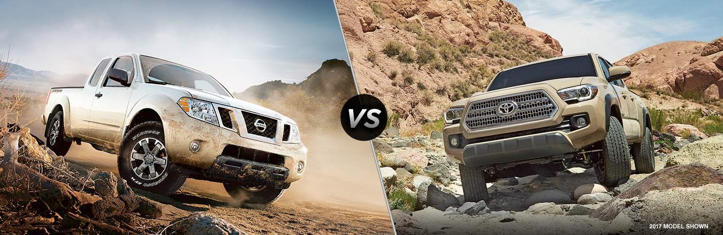 2018 Nissan Frontier Vs 2017 Toyota Tacoma