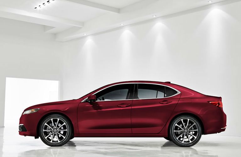 2017 TLX in Red