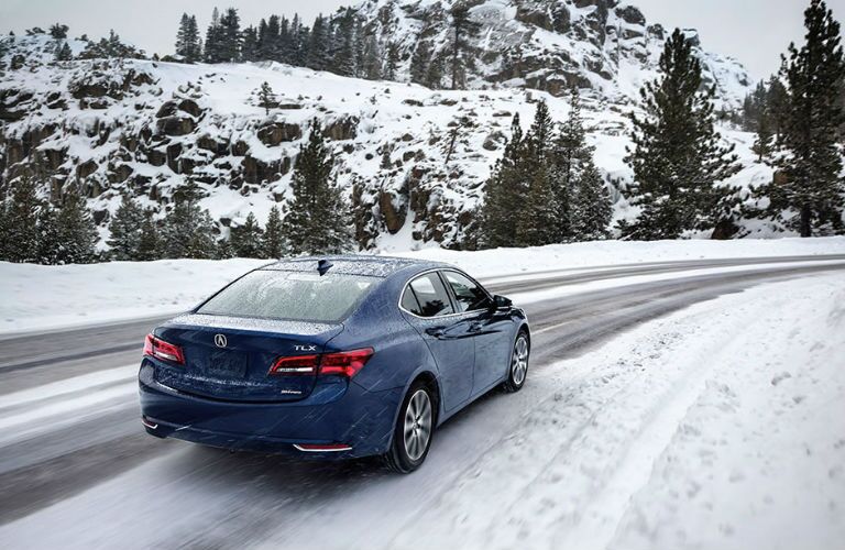 2017 TLX Driving in snow