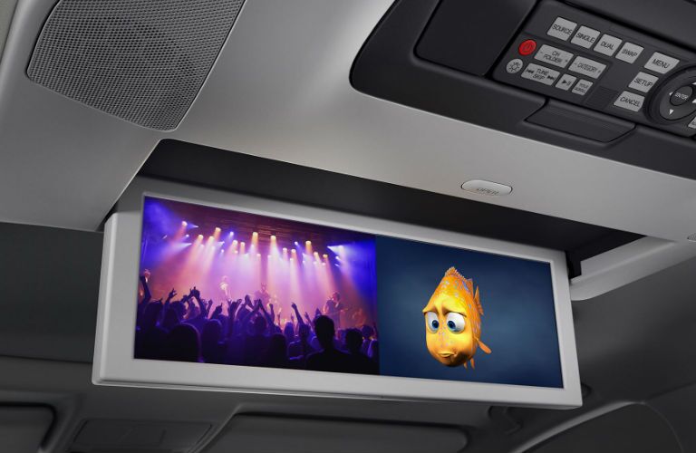 2017 MDX rear entertainment system