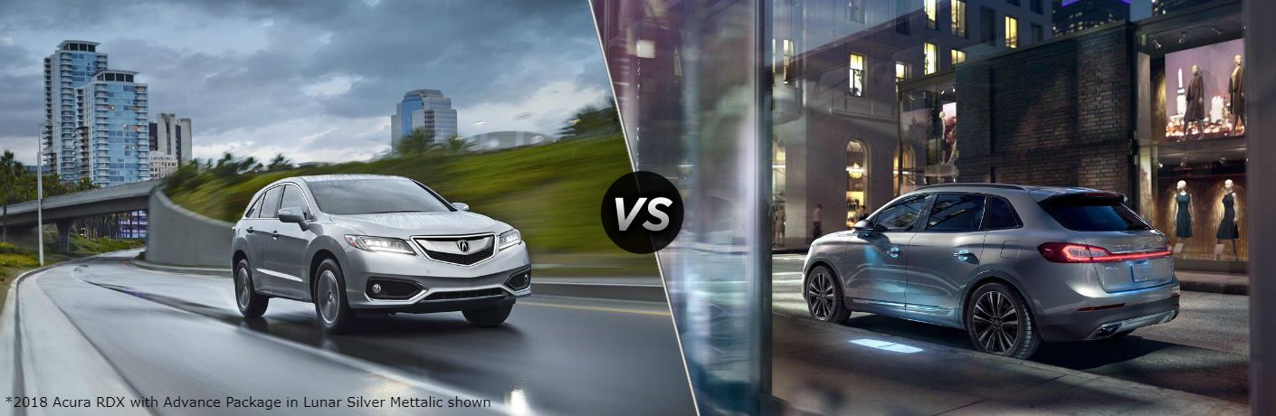 2018 Acura Rlx In Johnson City Tn 2018 Acura Rdx Vs Lincoln Mkx Fort Wayne