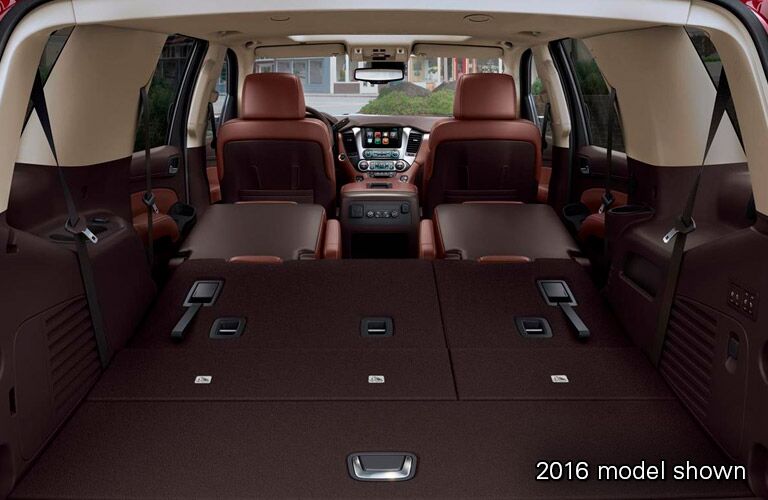 2017 Chevy Tahoe cargo space