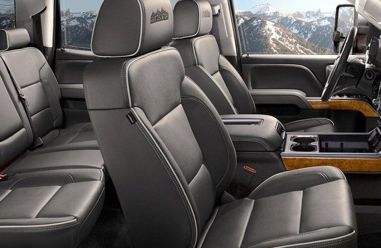 2017 Chevy Silverado 3500HD interior