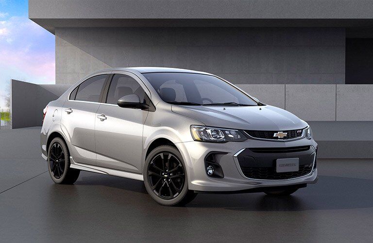 2017 Chevy Sonic sedan front view and style