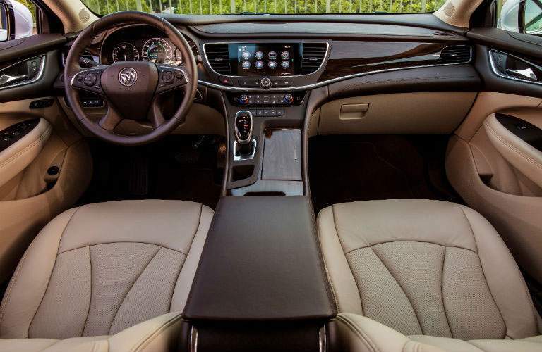 2018 Buick LaCrosse front interior view