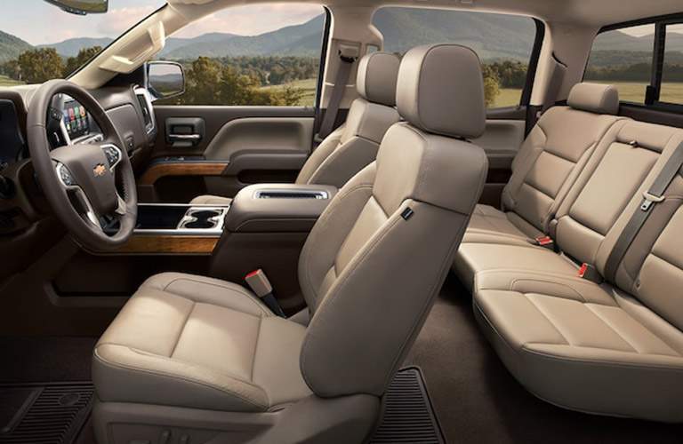 2018 Chevy Silverado 2500HD interior cab view