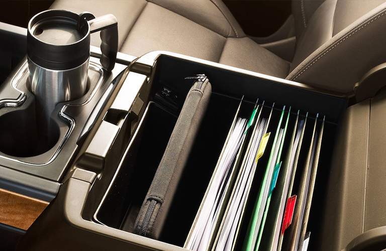 File holder in 2018 Chevy Silverado 3500HD