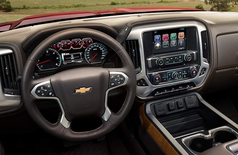2018 Chevy Silverado 3500HD dashboard view