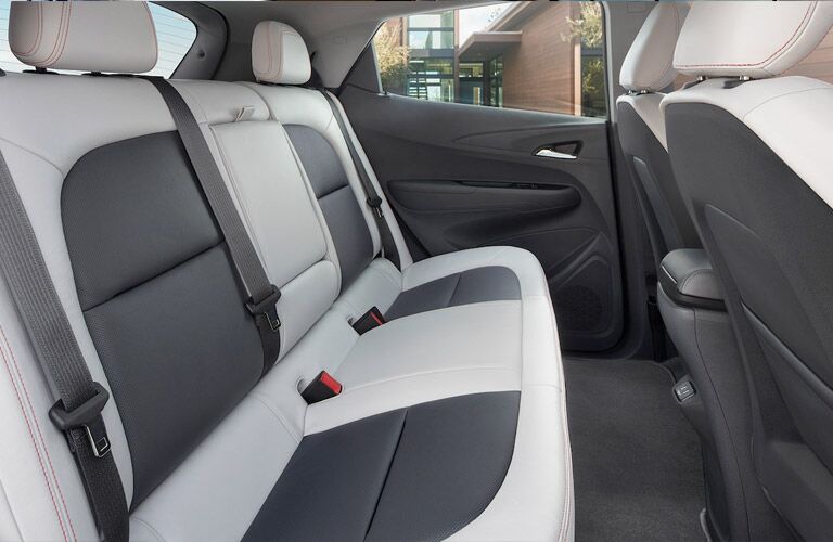 2018 Chevy Bolt EV rear passenger seats