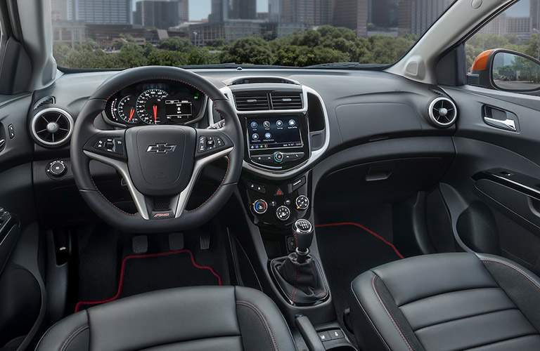 2018 Chevy Sonic dashboard