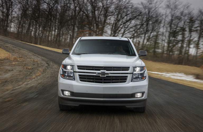 2018 Chevy Tahoe driving on road