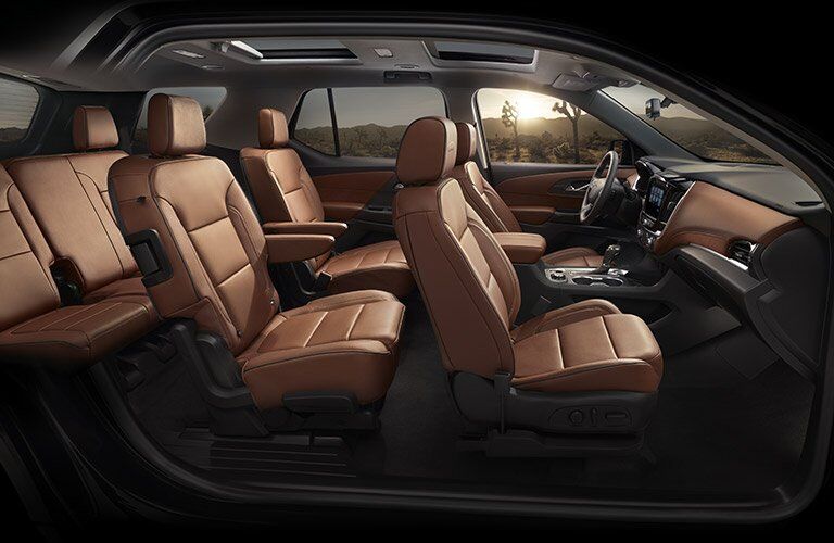 2018 Chevy Traverse passenger space