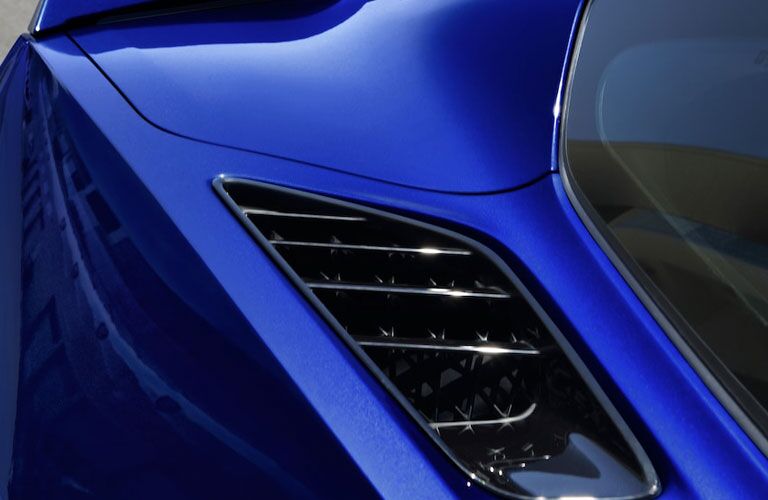 2018 Chevy Corvette Stingray side air vent