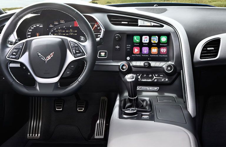 2018 Chevy Corvette Stingray dashboard