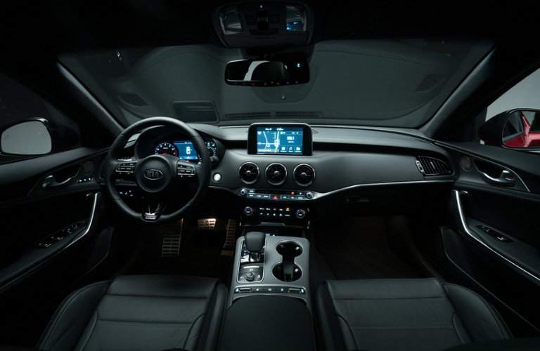 2018 Kia Stinger interior features and technology