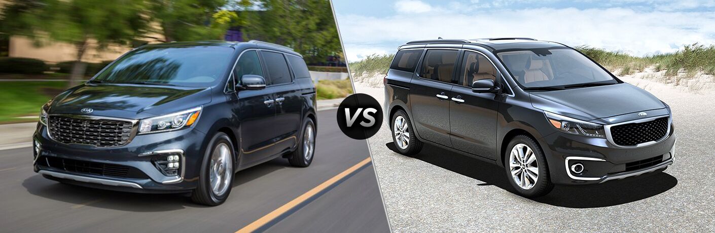 2019 Kia Sedona Vs 2018 Kia Sedona