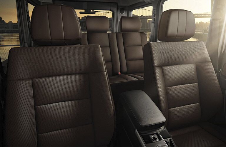 2017 Mercedes-Benz G-Class interior passenger space