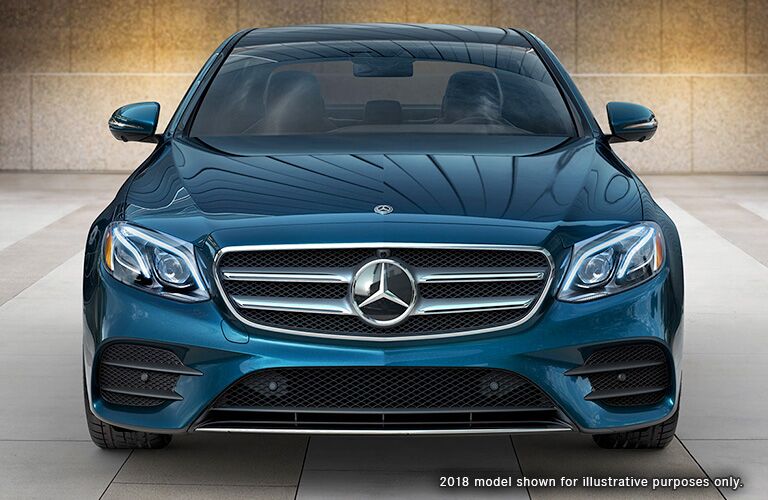 front view of the Mercedes-Benz E-Class