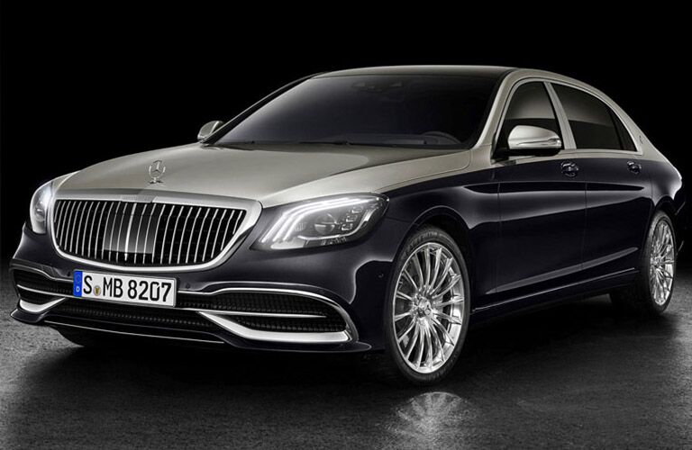2019 Mercedes-Benz S-Class on a black background