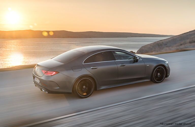 Exterior view of European 2019 Mercedes-Benz CLS.