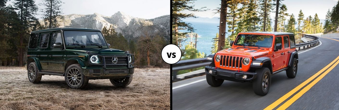 Mercedes Benz G Class Vs Jeep Wrangler