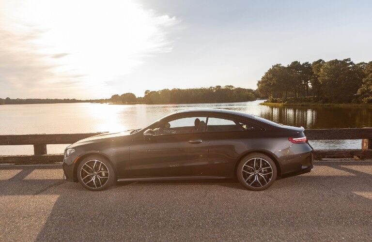 2021 Mercedes-Benz E-Class Coupe from exterior passenger side