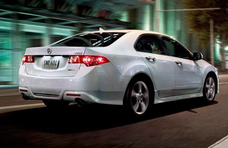 Pre-Owned Acura TSX white back