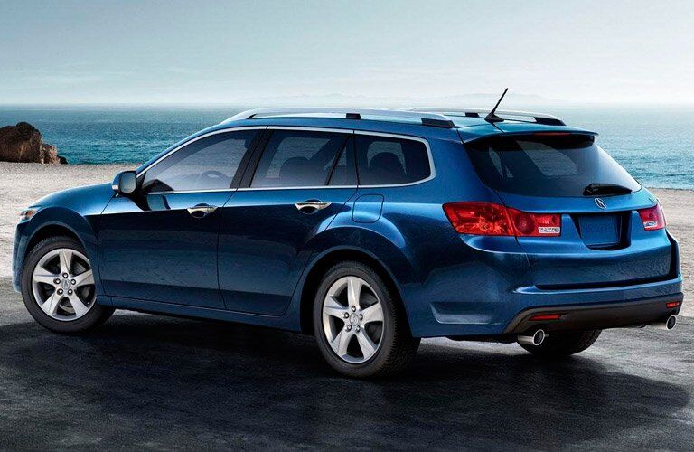 Pre-Owned Acura TSX Sport Wagon Blue Side