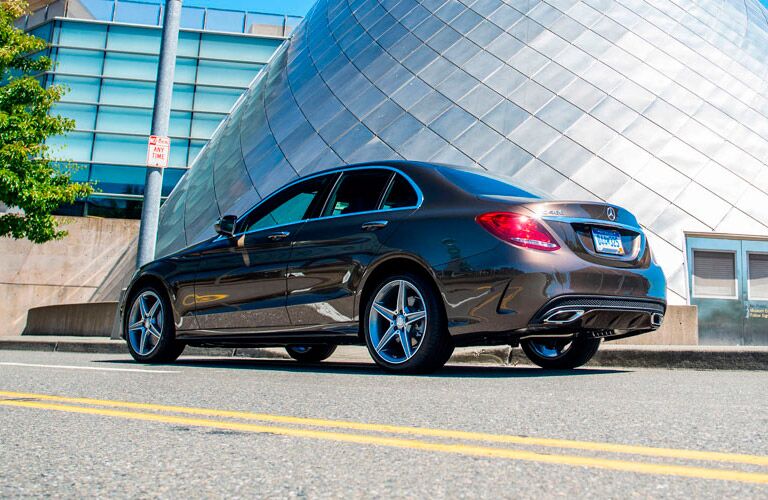 Mercedes-Benz C-Class Exterior View of Back End