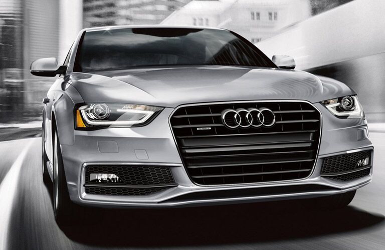 Pre-Owned Audi A4 Exterior View in Silver