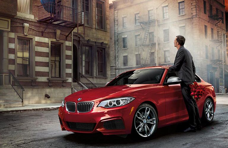 BMW Series 2 Exterior View in Red