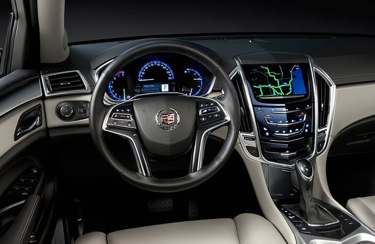Cadillac SRX steering wheel