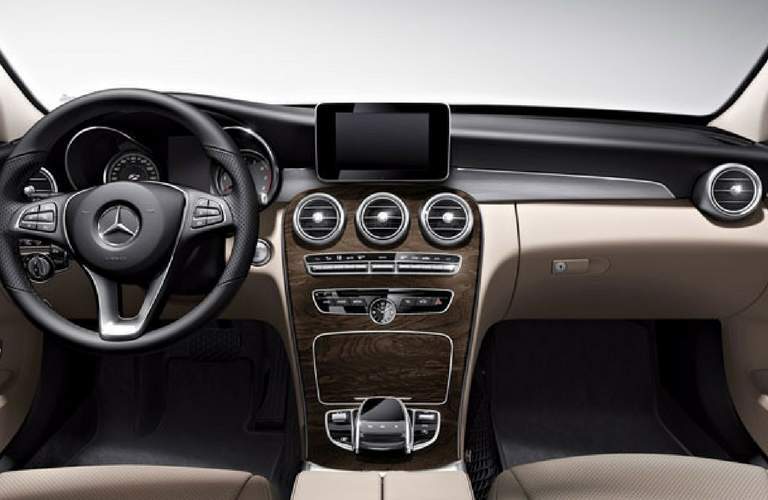 2018 Mercedes-Benz C-Class Sedan Dual Screens