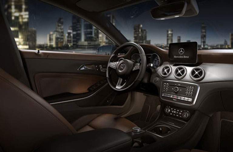 2018 Mercedes-Benz CLA Coupe front interior view