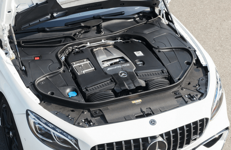 2018 Mercedes-Benz S-Class Cabriolet engine.