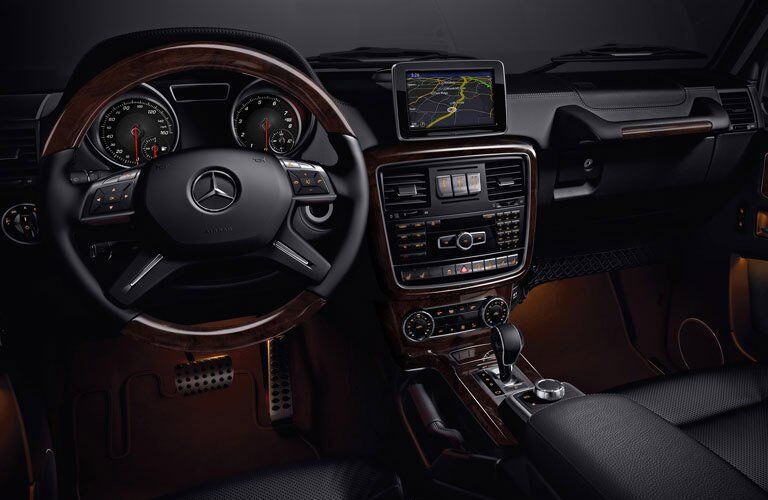 2017 G-class touch screen