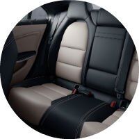 2017 CLA 5-passenger seating