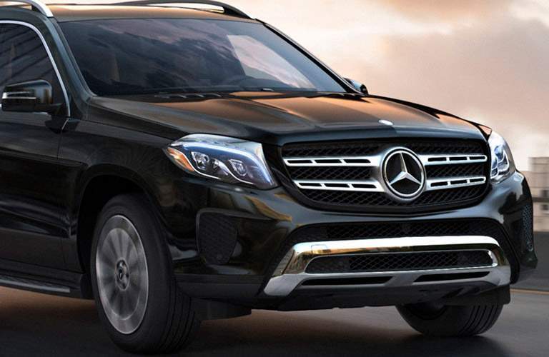 2018 Mercedes-Benz GLS SUV with emphasis on grille