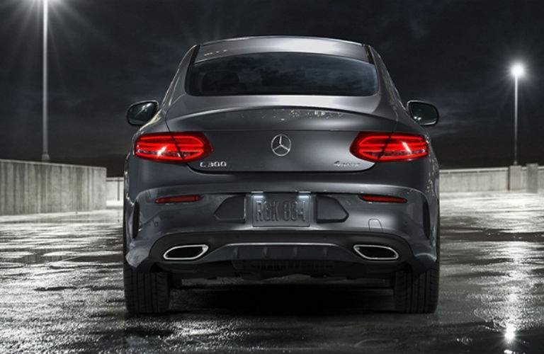 2018 Mercedes-Benz C 300 rear end view