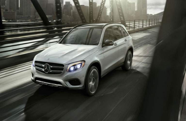 2018 Mercedes-Benz GLC exterior front view driving