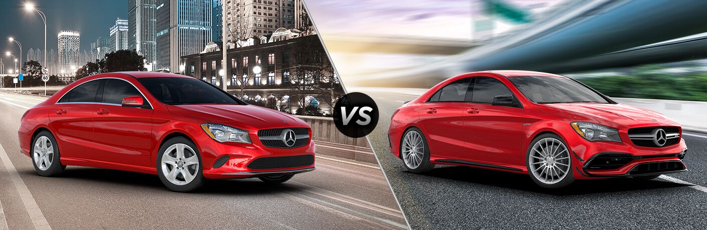 2019 Mercedes Benz Cla 250 Vs 2019 Mercedes Benz Amg Cla 45