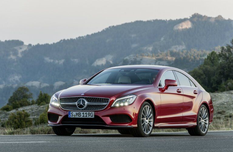 2017 CLS-Class designo cardinal red metallic