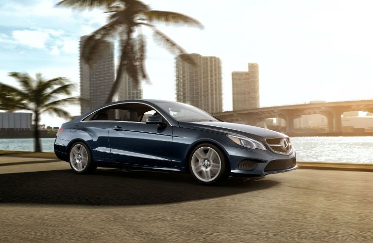 E-Class Coupe Blue