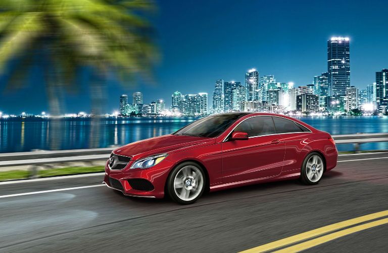 E-Class Coupe Red