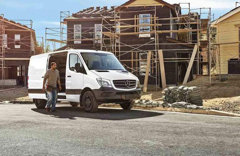Sprinter Worker Cargo Van in White