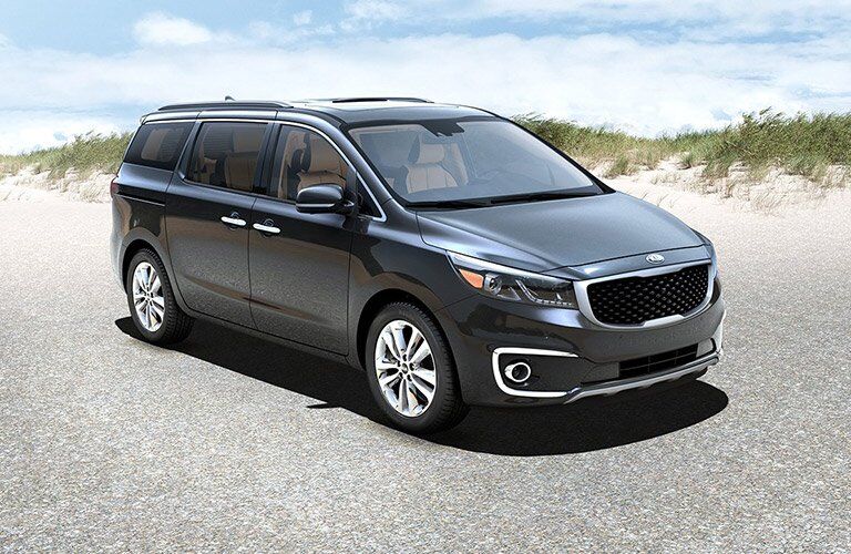 2018 Kia Sedona Exterior View in Navy