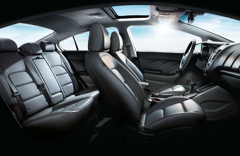 Seats in the 2018 Kia Forte